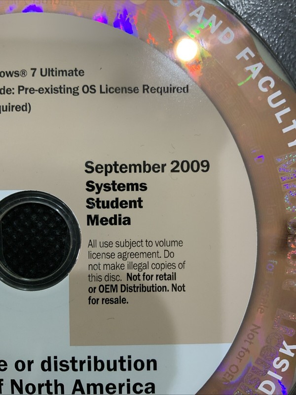 Windows 7 Ultimate 32 Bit UPGRADE ACADEMIC STUDENT EDITION STUDENT SYSTEMS MEDIA gallery
