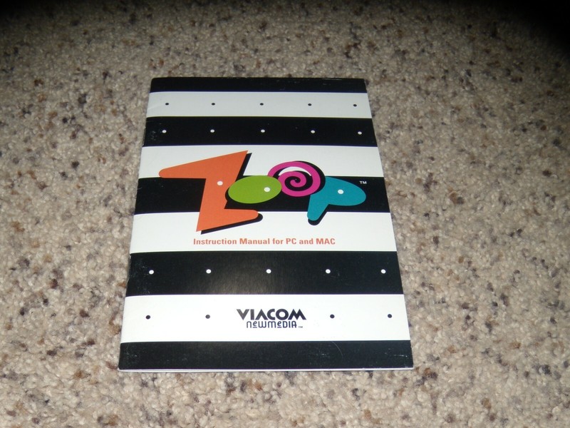 Zoop Instruction Manual for PC and MAC – No Game