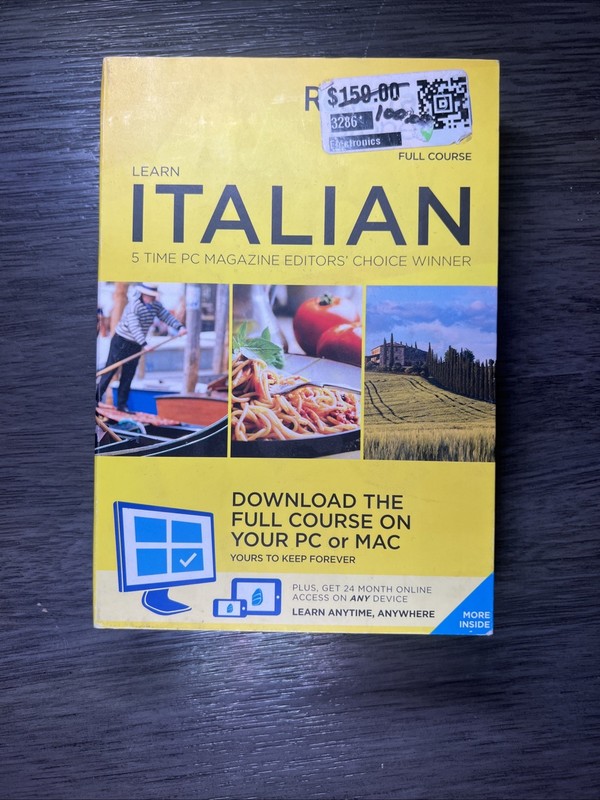 Rosetta Stone Italian Full Course Online Subscription with Download New