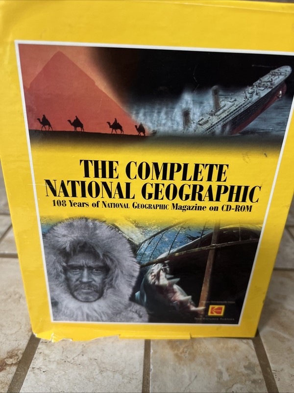 The Complete National Geographic Magazine on 30 CD ROM Digital Library gallery