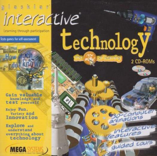 Glasklar Interactive Technology PC CD kids learn how tech works innovation fun!