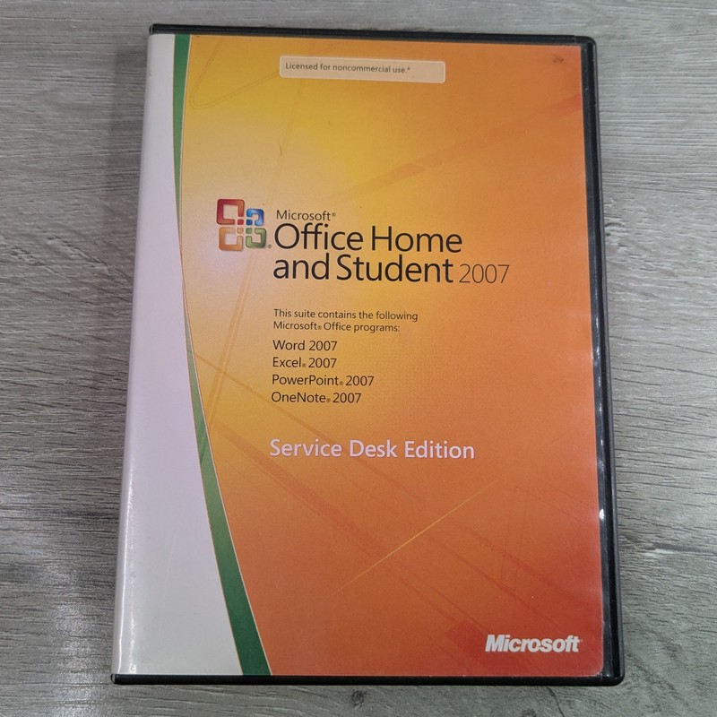 Microsoft Office Home and Student 2007 Service Desk Edition – NO KEY