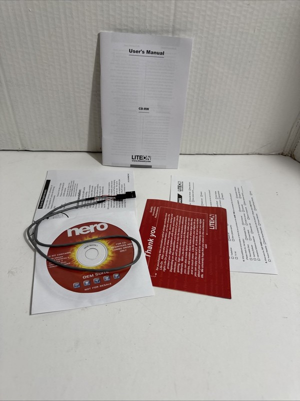 Nero OEM Suite CD DVD Burning Software Installation Disc