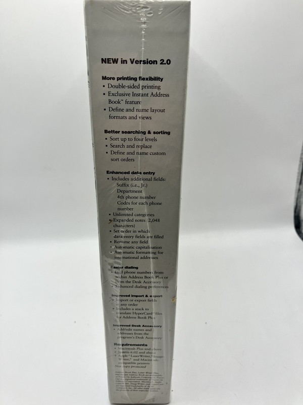 Pro Venture Address Book Used, Complete for Apple Macintosh gallery
