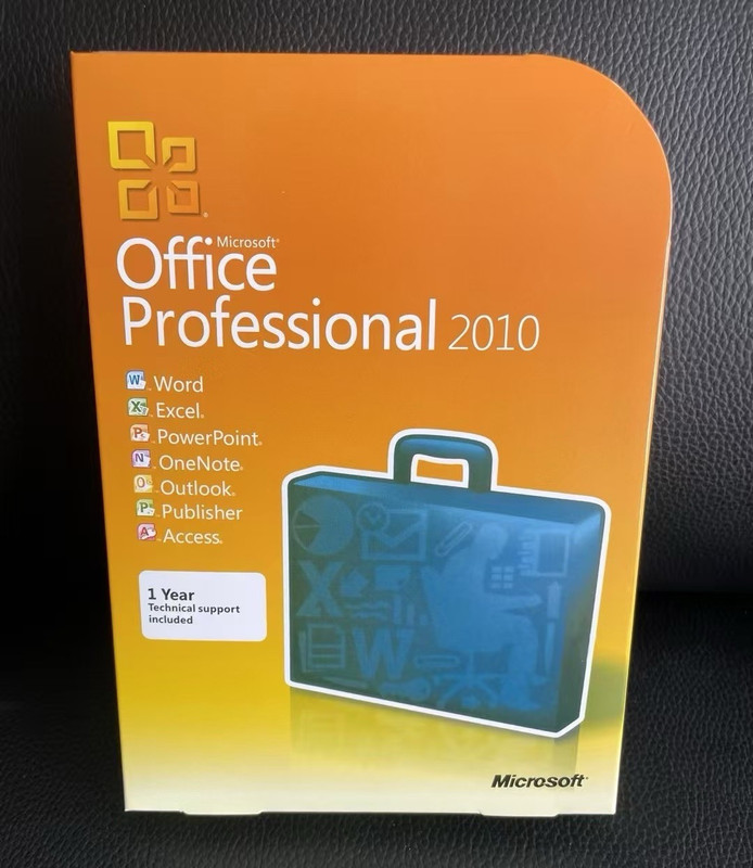 Microsoft Office Professional 2010 Retail Full Permanent Version for Windows New