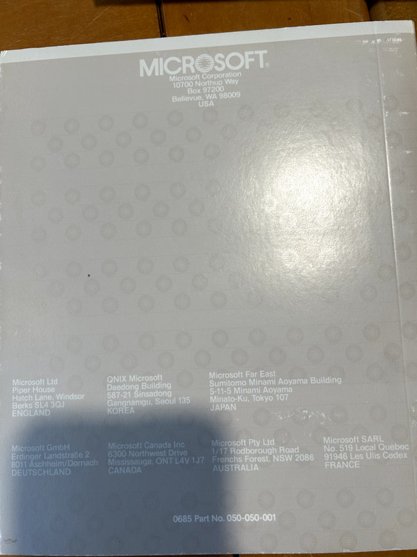Microsoft Windows Operating Environment for IBM & COMPAQ Version 1.01 RARE gallery