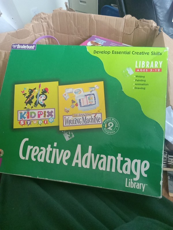 Nwt Brøderbund Learning Advantage Library CD-ROM Win 3.1 Win 95 Mac 2 Programs