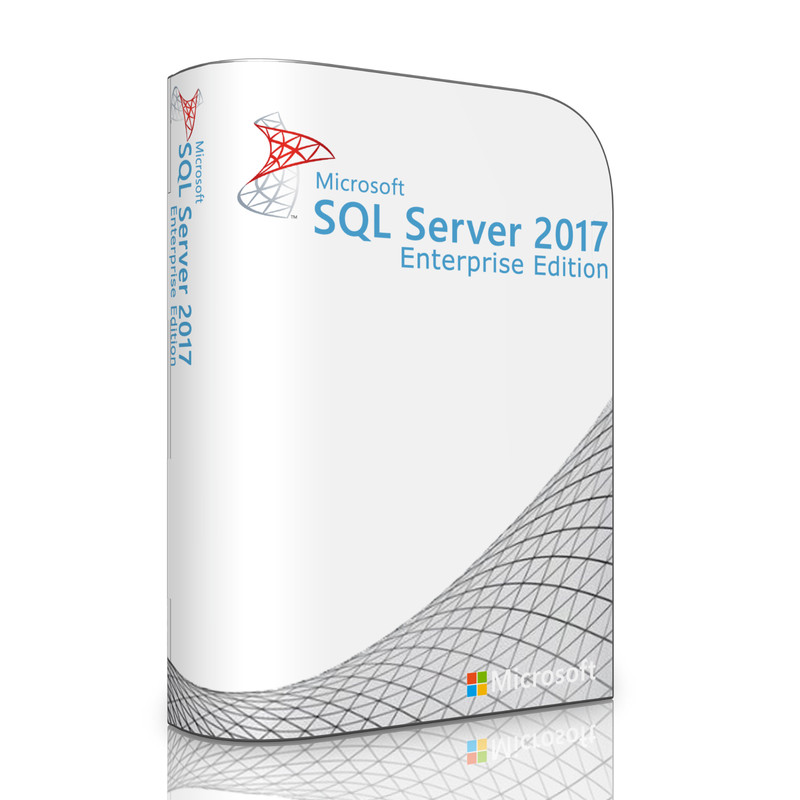 Microsoft SQL Server 2017 Enterprise with 40 Core License, unlimited User CALs