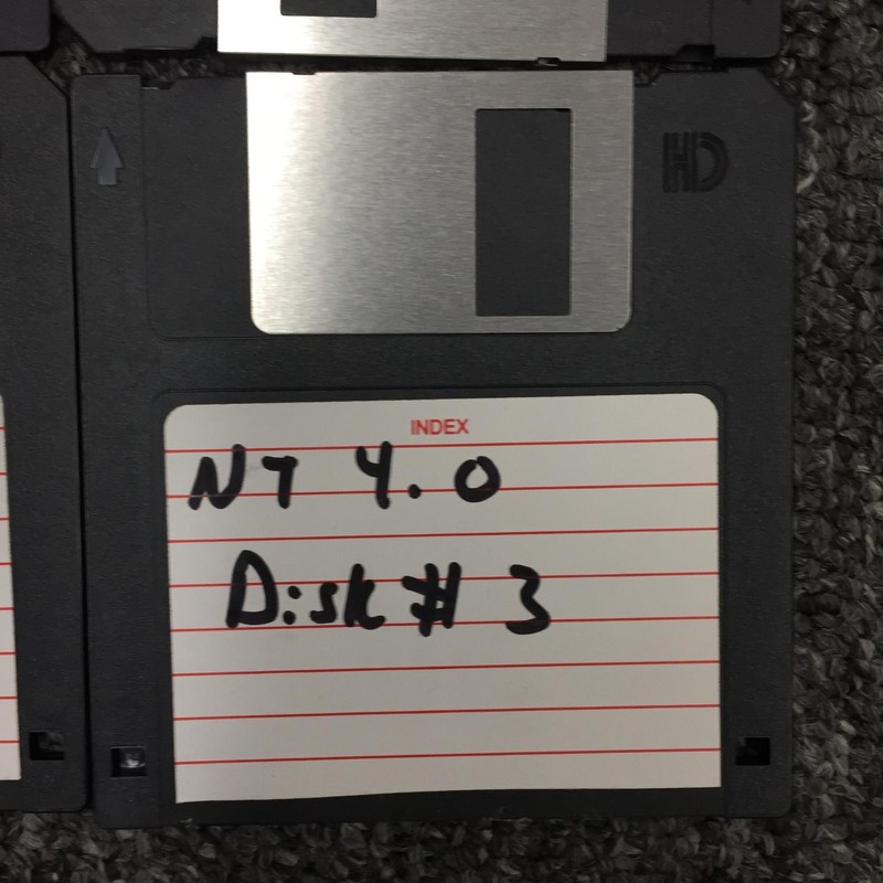 Windows NT Nitro 3D/GX Mediamatics 95 Windows 3.5 3 1/2" Winboost adapter disk gallery