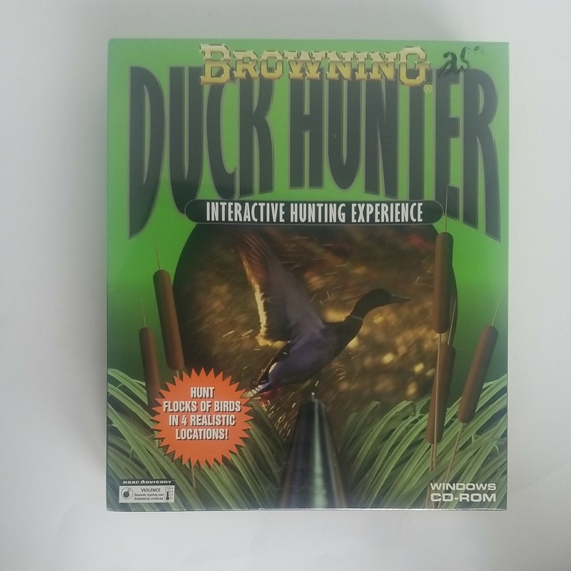 VALUSOFT BROWNING DUCK HUNTER PC GAME Brand New! Big Box! Factory Sealed
