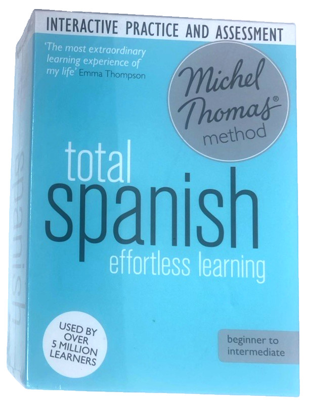 Total Spanish effortless learning CD-ROM Michael Thomas method