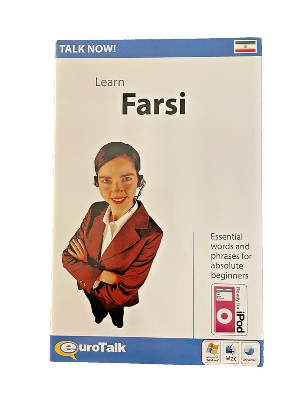 Talk Now! Learn Farsi Book and CD-ROM For Absoute Begineers Language Learning