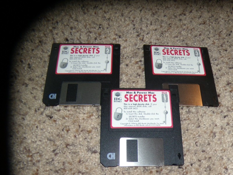 Mac & Power Mac Secrets 3.5″ disks