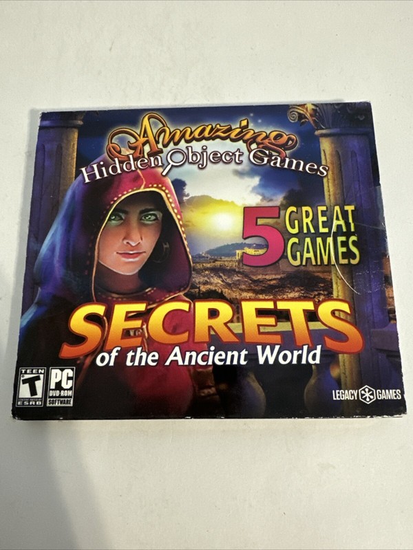 AMAZING HIDDEN OBJECT GAMES – SECRETS OF THE ANCIENT WORLD (5 PC GAMES, 2016)