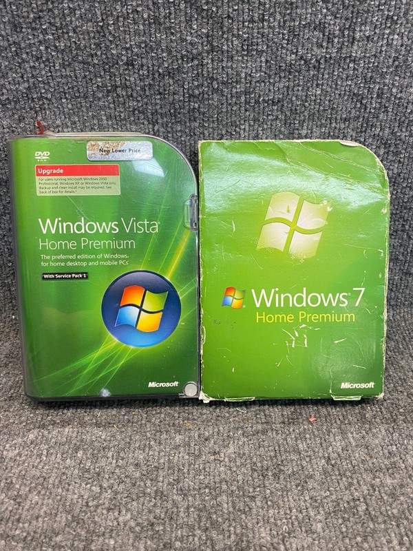 Microsoft Windows 7 Home Premium & Vista Home Premium