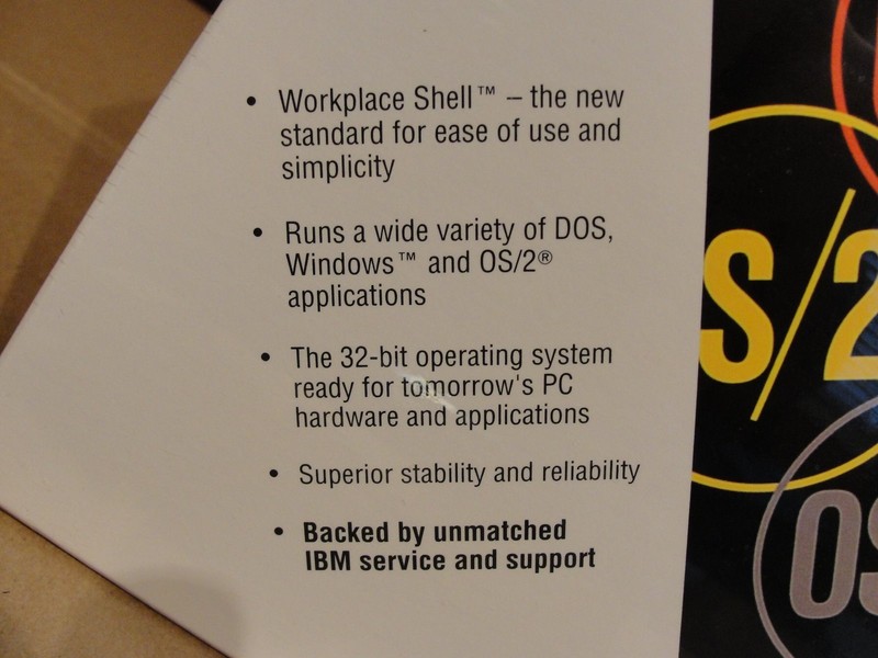 IBM OS/2 2.0 - Upgrade gallery