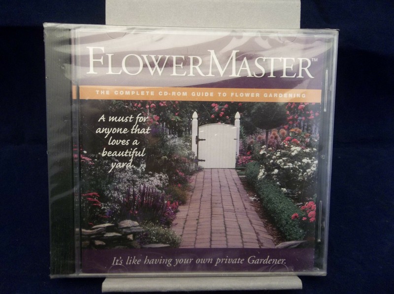 Flower Master The Complete CD-ROM Guide To Flower Gardening Educational CD-ROM