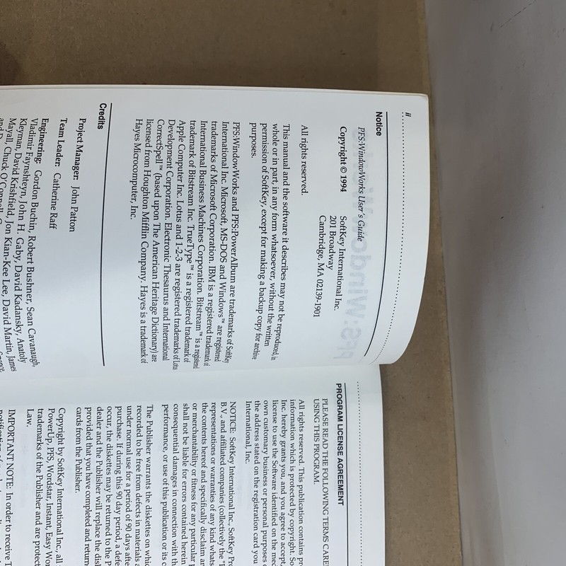 1994 Softkey PFS: Window Works Plus Floppy Disks & User Guide User Manual gallery