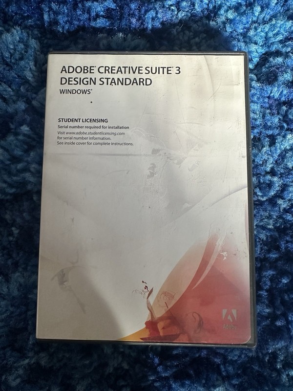 Ad0be Creative Suite 3 Design Standard Windows Student Licensing W/ Code
