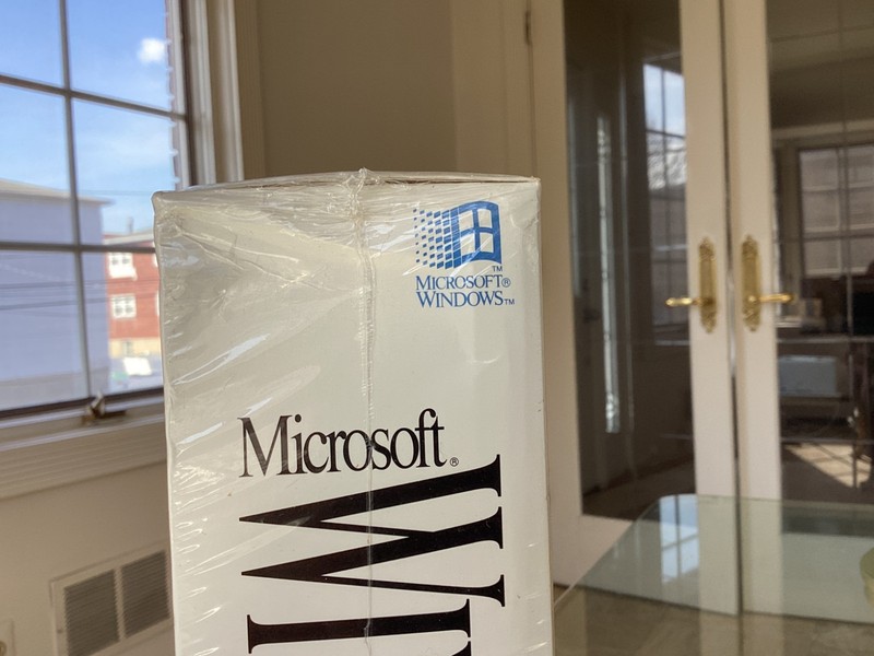 SEALED VINTAGE 1992 Microsoft Windows 3.1 BEST CONDITION ON EBAY | AS IS SALE gallery
