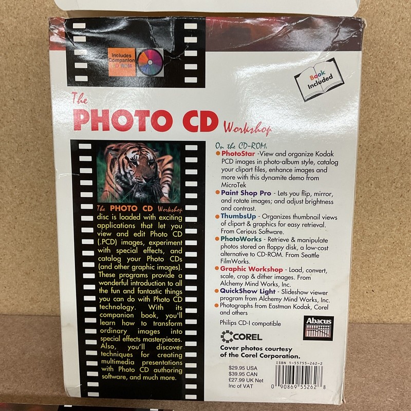 The Photo CD Workshop, CD-ROM and Book By Abacus A Data Becker Product gallery