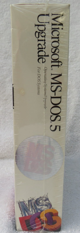 Microsoft MS Dos 5 Upgrade PC System Software NEW Factory Sealed 5.25 Disks 1991 gallery