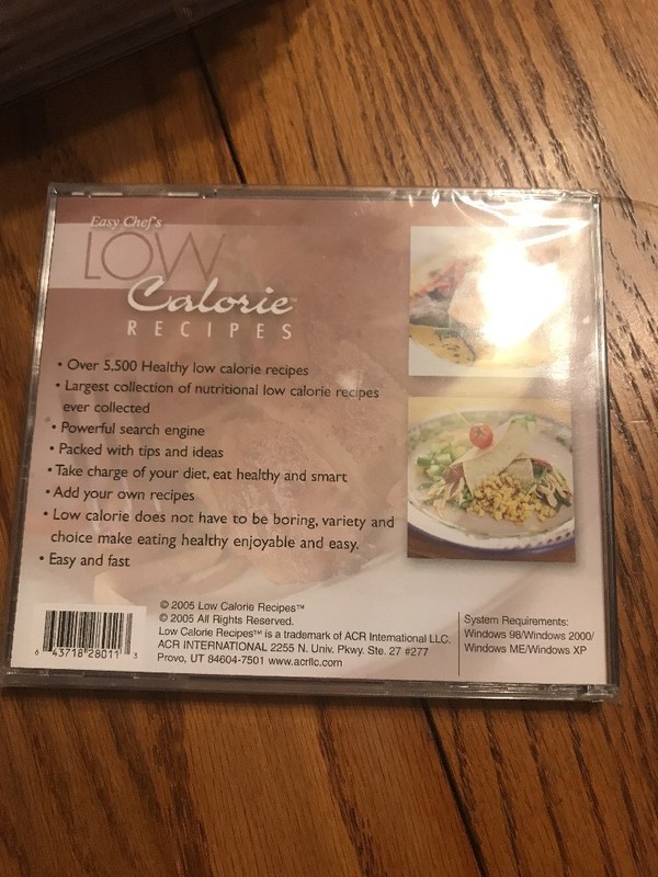 Easy Chef's: Low Calorie Recipes PC CD-ROM for Windows Ships N 24h gallery