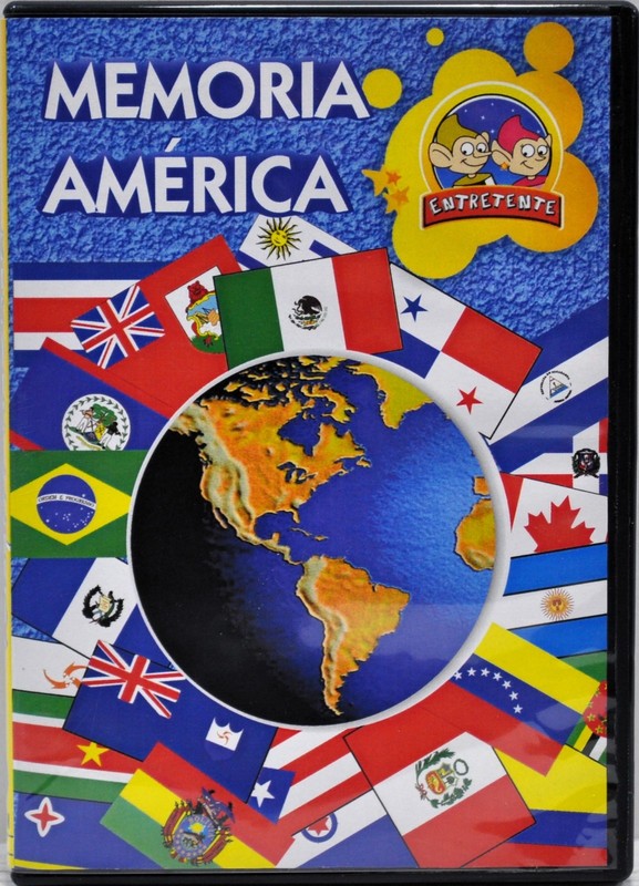 Memoria America – CD-ROM – Educational Computer Game – Spanish – Mexico