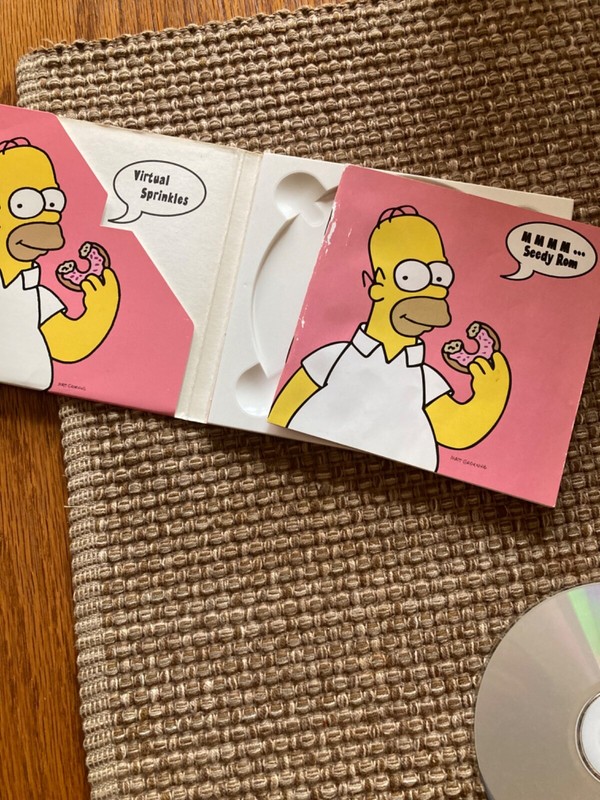 The Simpsons Virtual Springfield Computer game 1997 CD ROM gallery