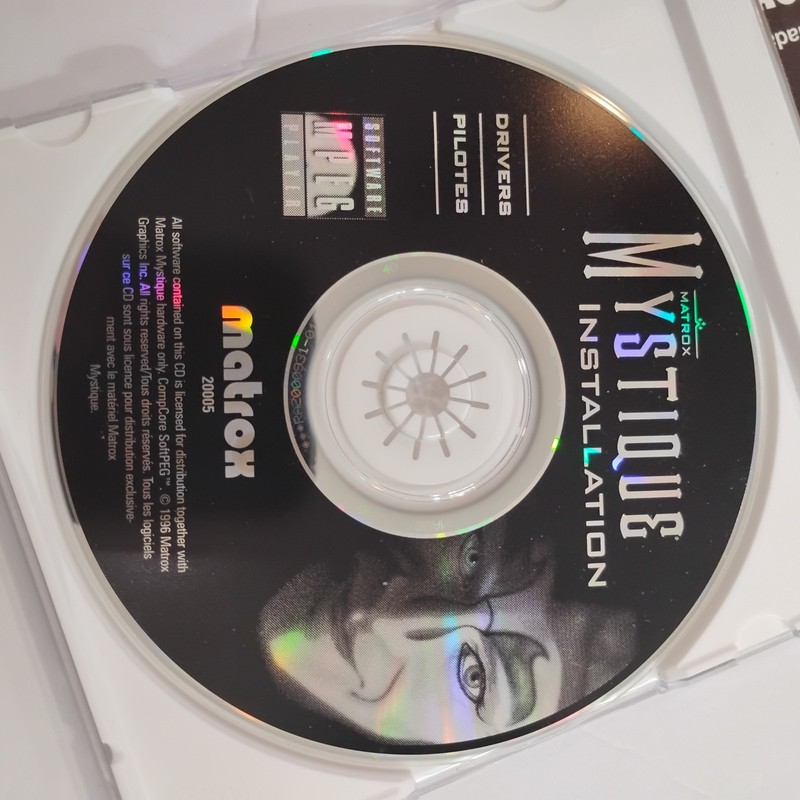 Matrox Mystique Installation Drivers 20005 Installation 1996 Software Player gallery