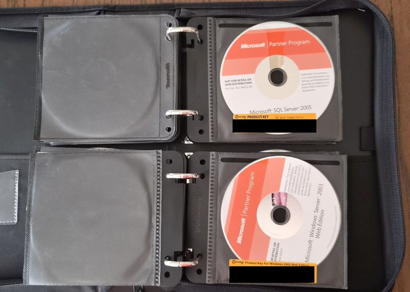 Microsoft Action Pack Subscription 48 Disc Software Collection Partner Program gallery