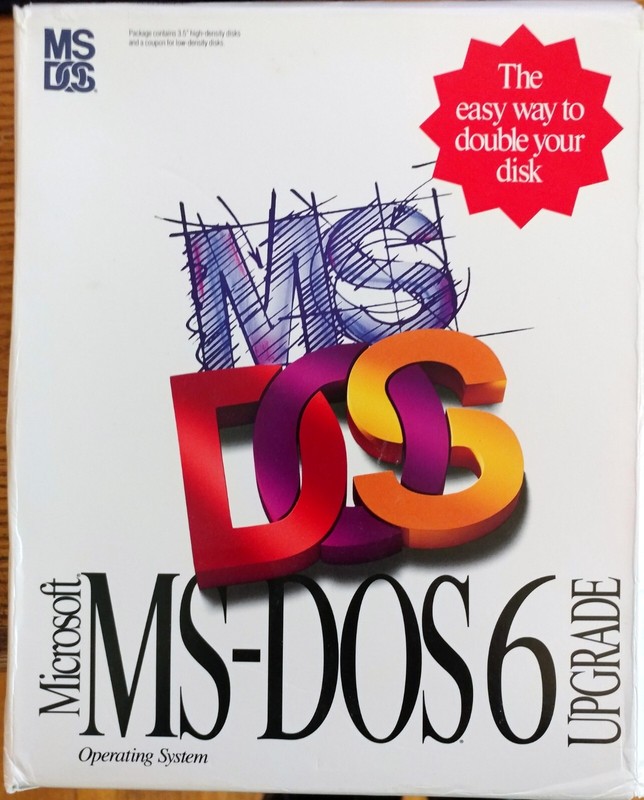 Microsoft MS-DOS 6.2 Upgrade 3.5 Floppy Disk – 3 Disks – Vintage Retro Computing