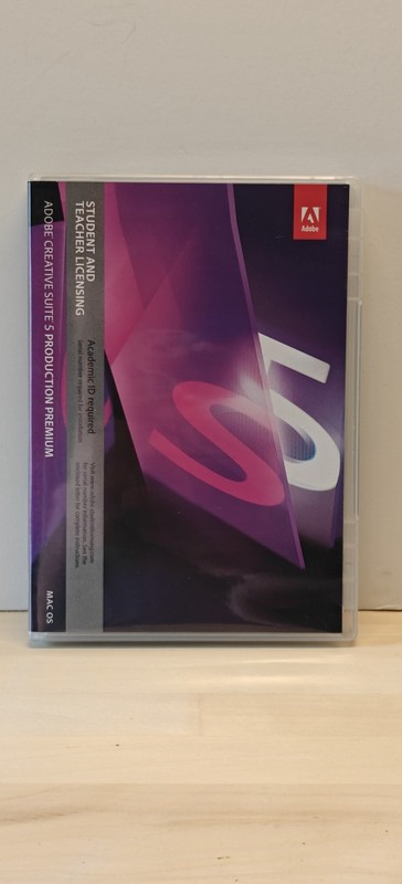 Adobe Creative Suite 5 Production Premium Student for Mac OS Premiere Pro CS5
