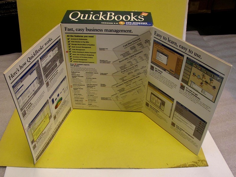 Quickbooks Version 5.0 for Windows Early QB Vintage with CD gallery