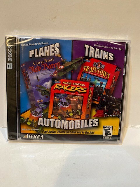 Planes, Trains & Automobiles: 3 complete games for windows