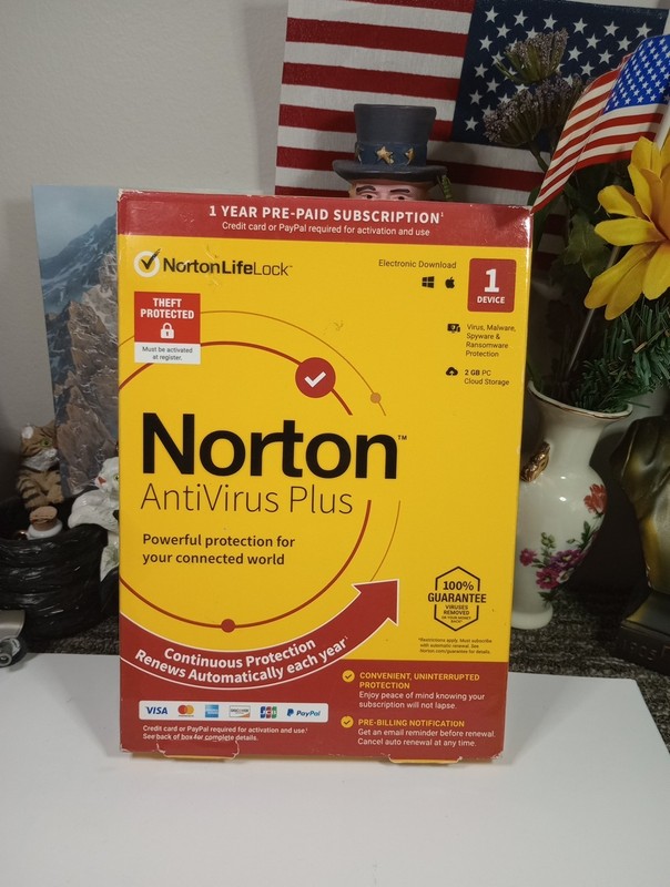 NORTON ANTIVIRUS PLUS 2020 (1 DEVICE/1 YEAR) BRAND NEW