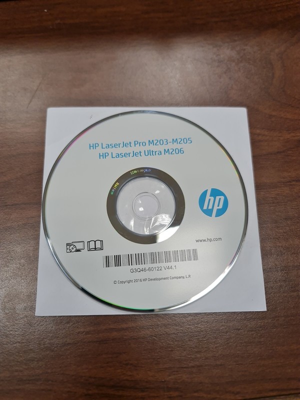 HP LASERJET PRO M203-M205 ULTRA M206 INSTALLATION CD SOFTWARE DRIVER + MANUAL gallery