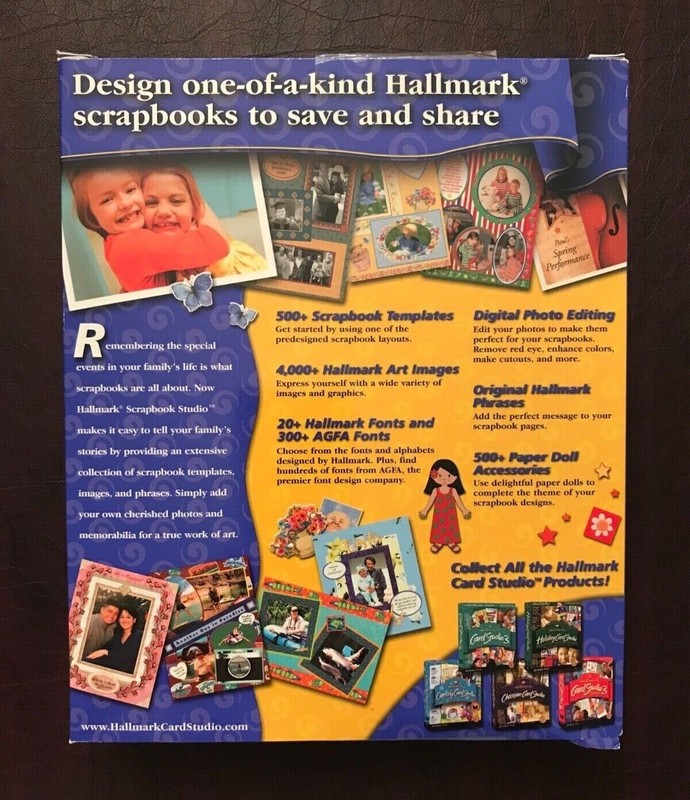 Hallmark Scrapbook Studio CD and Remember When Scrapbook Deluxe Kit gallery