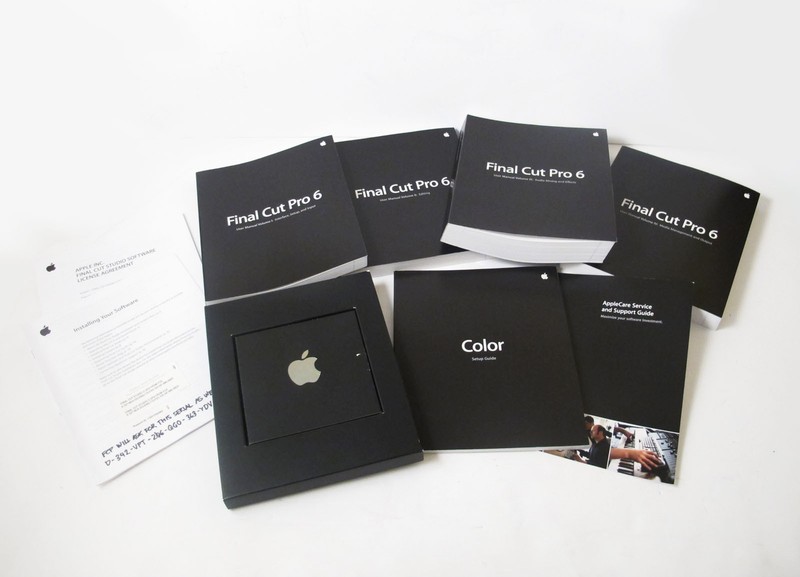 Apple Final Cut Studio 2 HD Upgrade MA888Z/A Final Cut Pro 6, Motion 3, Manuals gallery