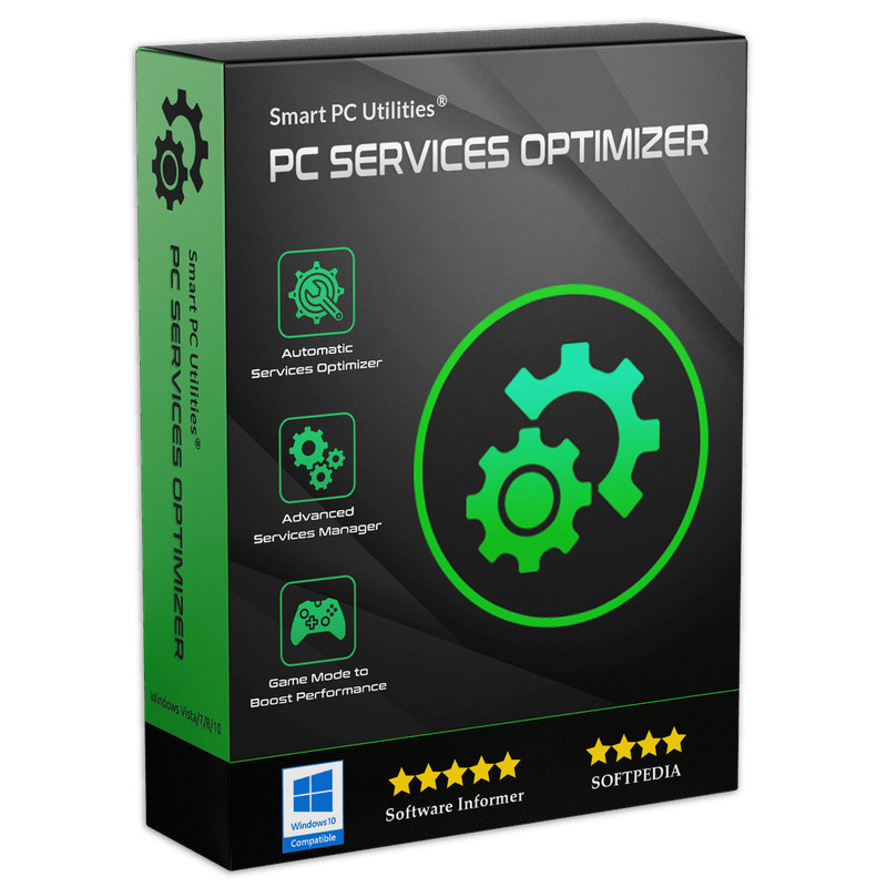 Smart PC Utilities PC Services Optimizer 4 PRO – Lifetime License Tuneup PC