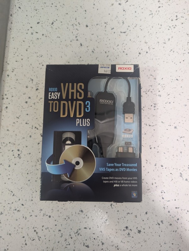 ROXIO Easy VHS to DVD 3 Plus Open Box