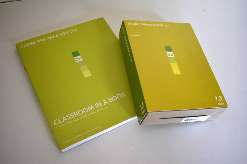ADOBE DREAMWEAVER CS4 WINDOWS + CLASSROOM IN A BOOK AND FREE DREAMWEAVER DIGITAL gallery