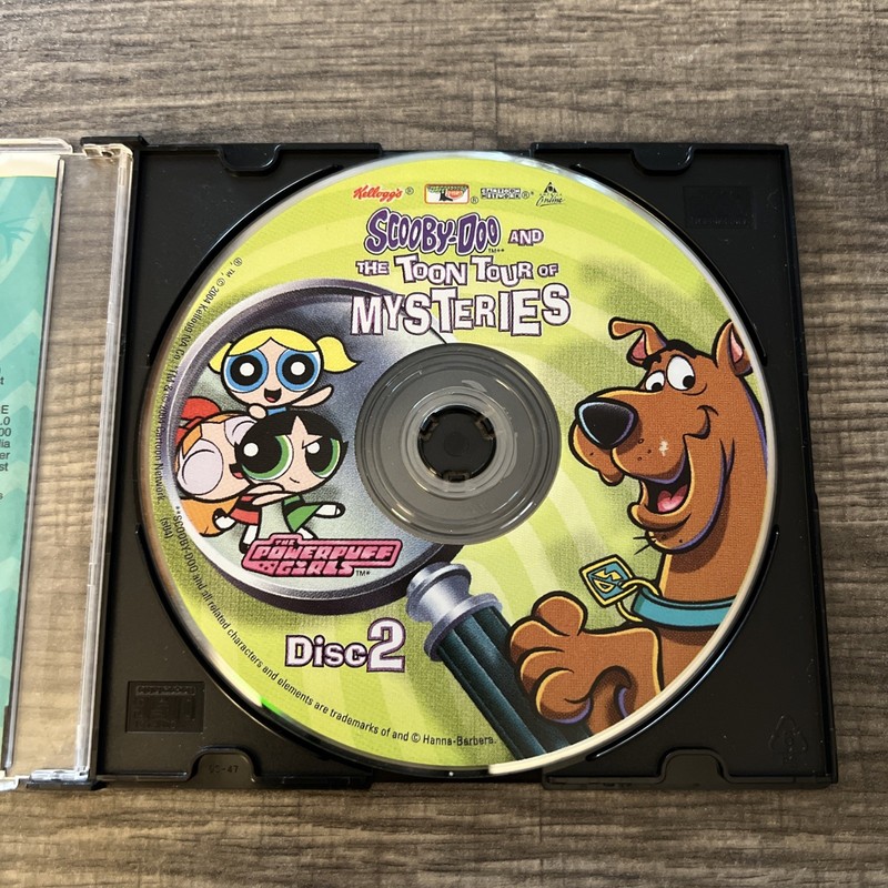Scooby-Doo & The Toon Tour Of Mysteries PowerPuff Girls (DVD-Rom 2004) Disc 2