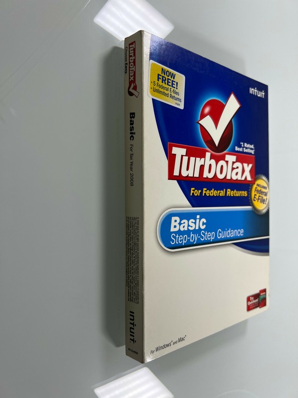 Intuit - TurboTax Basic Federal + e-File 2008 gallery