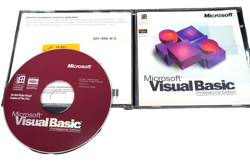 Mastering Microsoft Visual Basic 5.0 5 CD + Interactive Training CD with Key gallery