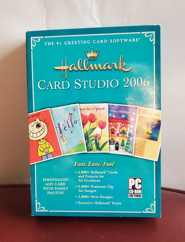 Hallmark Card Studio 2006 CD-ROM Windows 98/Me/2000/XP (3 Disc Set)