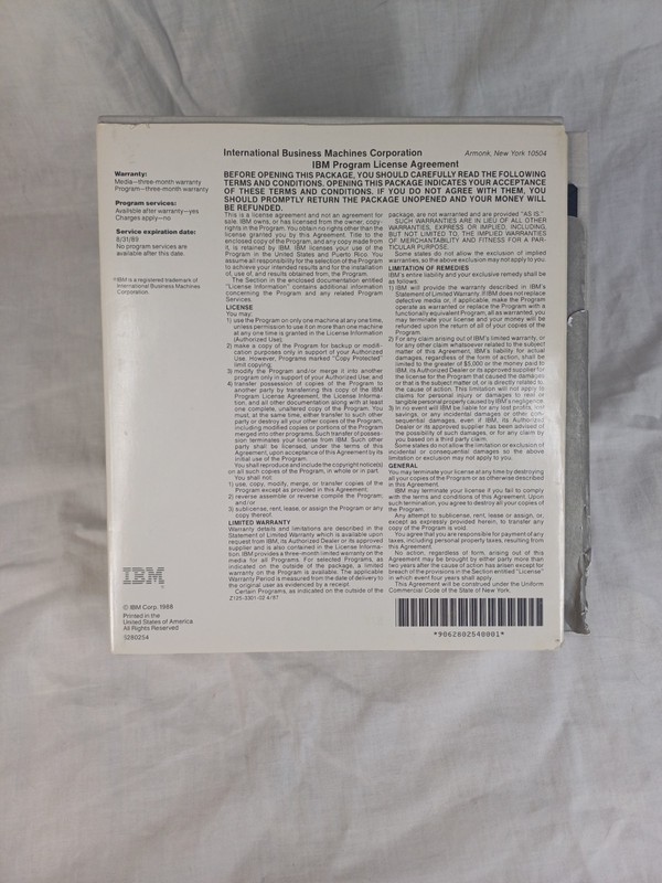 IBM DOS 4.00 OS Technical Reference Application Programming Book, Semi Complete? gallery