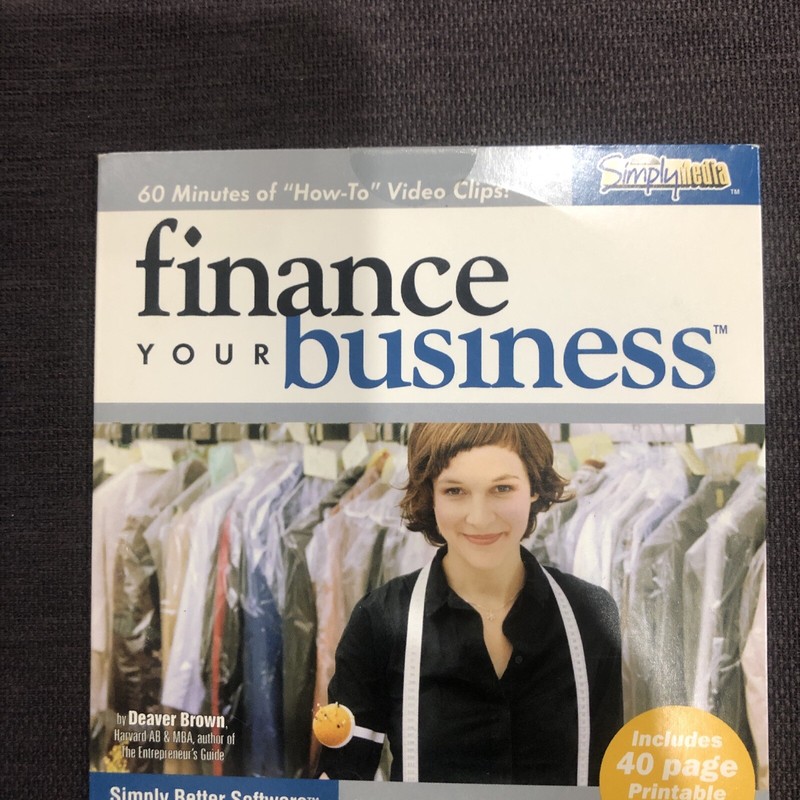 Simply Media Finance Your Business Pc Cd Rom
