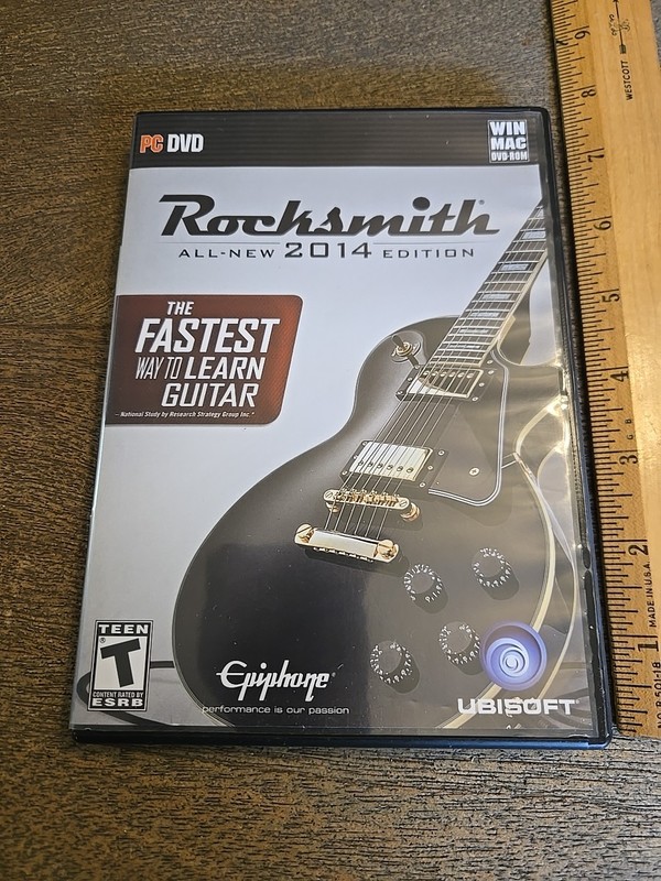 Rocksmith Fastest Way To Learn Guitar 2014 Edition (PC, Mac) VIDEO CIB See All gallery