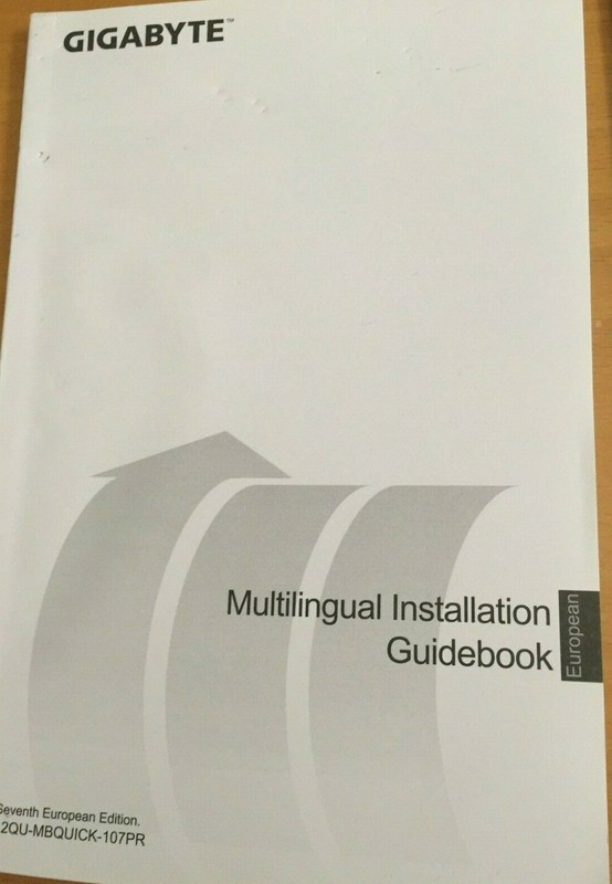 GIGABYTE INTEL 8 SERIES UTILITIES Ver.1.4. CD DVD with GA-H81M-S2PV BOOKLETS gallery